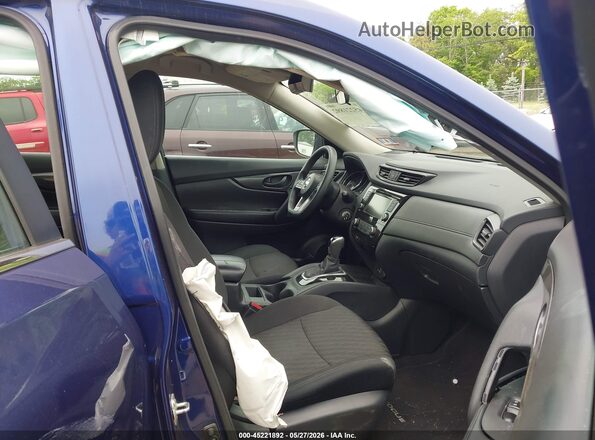 5N1AT2MVXLC809629 2020 NISSAN ROGUE Dark Blue წინა სალონის ხედი
