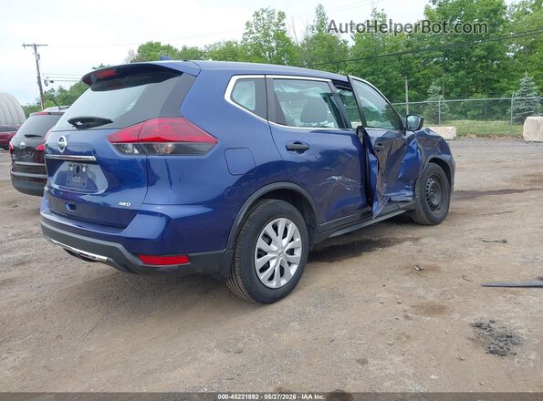 5N1AT2MVXLC809629 2020 NISSAN ROGUE Dark Blue უკანა მარჯვენა
