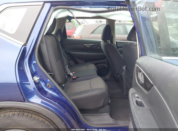 5N1AT2MVXLC809629 2020 NISSAN ROGUE Dark Blue VIN კოდის სტიკერის ხედი