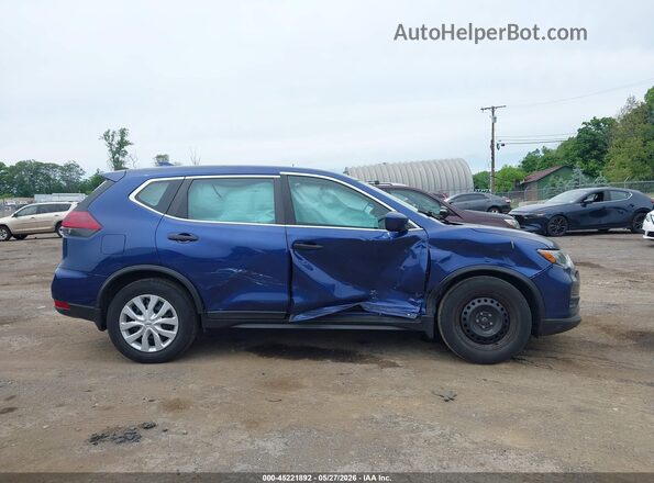 5N1AT2MVXLC809629 2020 NISSAN ROGUE Dark Blue უკანა სალონის ხედი