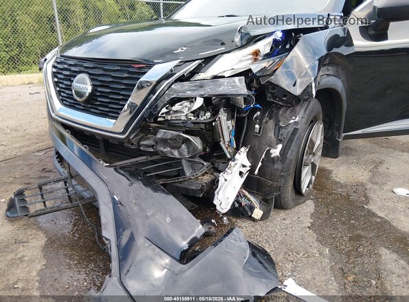 5N1AT3AA0MC734223 2021 NISSAN ROGUE Black Դիմացի տեսք