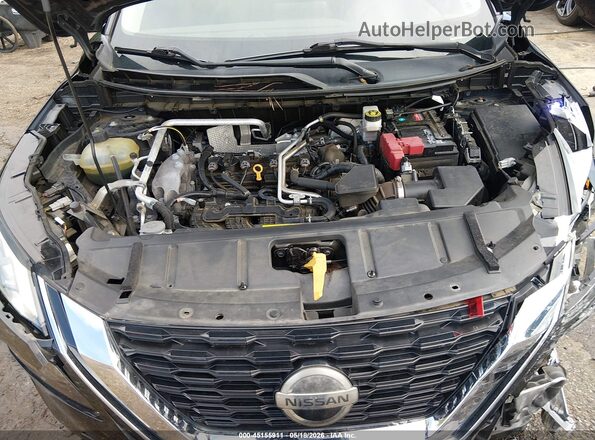 5N1AT3AA0MC734223 2021 NISSAN ROGUE Black Հետևի տեսք