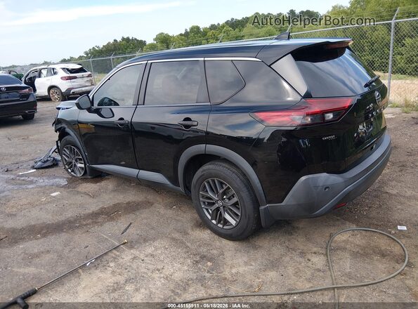 5N1AT3AA0MC734223 2021 NISSAN ROGUE Black Հետևի ձախ