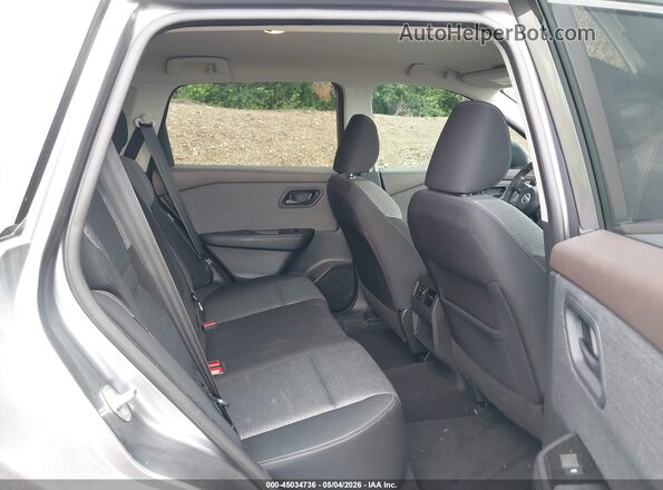 5N1AT3AA2MC753744 2021 NISSAN ROGUE Gray VIN sticker view