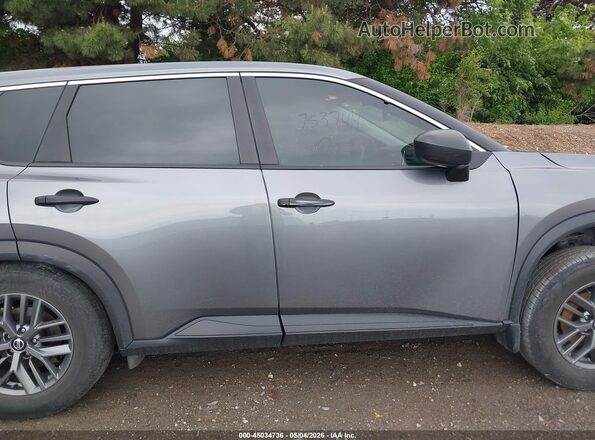 5N1AT3AA2MC753744 2021 NISSAN ROGUE Gray Rear interior view