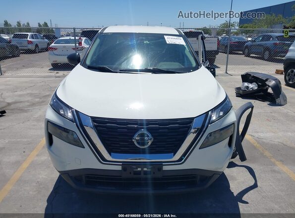 5N1AT3AA3MC748570 2021 NISSAN ROGUE White Սալոնի հետևի տեսք