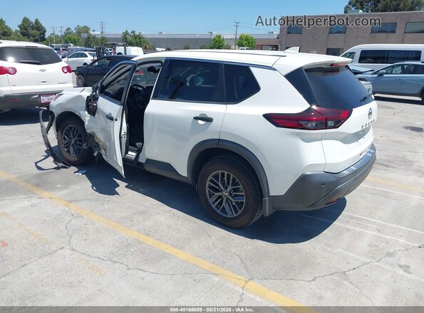 5N1AT3AA3MC748570 2021 NISSAN ROGUE White Հետևի ձախ