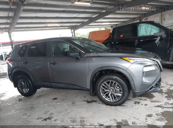 5N1AT3AA3MC847809 2021 NISSAN ROGUE Gray უკანა სალონის ხედი
