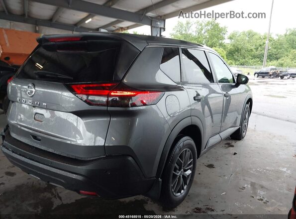 5N1AT3AA3MC847809 2021 NISSAN ROGUE Gray უკანა მარჯვენა