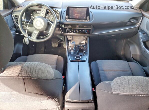 5N1AT3AB2MC806158 2021 NISSAN ROGUE Black 