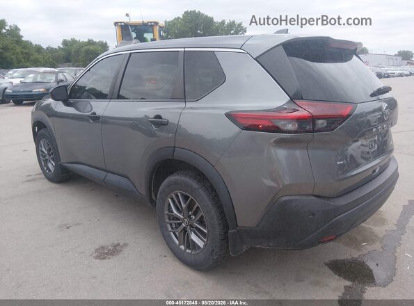5N1AT3AB5MC850025 2021 NISSAN ROGUE Gray Rear left
