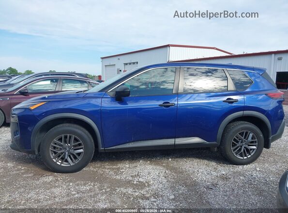5N1AT3ABXMC756156 2021 NISSAN ROGUE Blue 