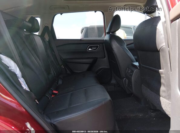 5N1AT3BA0MC724550 2021 NISSAN ROGUE Red Widok naklejki z numerem VIN