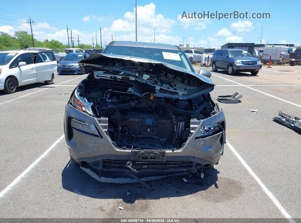 5N1AT3BA0MC830206 2021 NISSAN ROGUE Gray Вид спереду