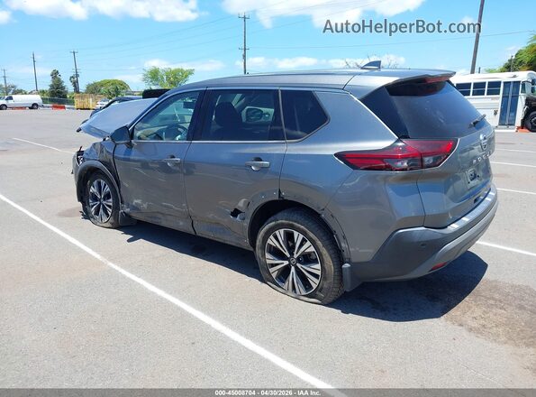 5N1AT3BA0MC830206 2021 NISSAN ROGUE Gray Задня ліва чверть