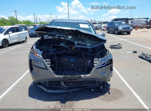 5N1AT3BA0MC830206 2021 NISSAN ROGUE Gray Вид щитка приладів