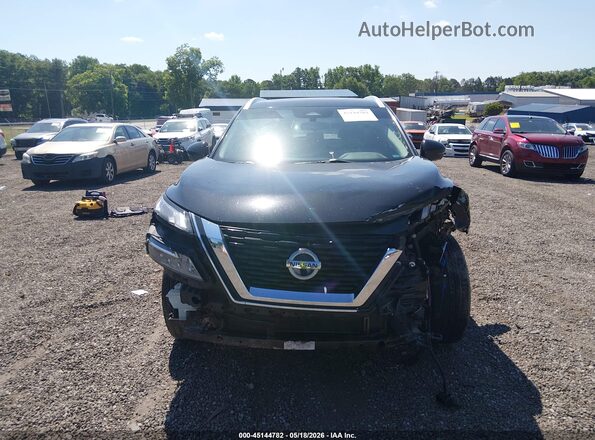 5N1AT3BA1MC699111 2021 NISSAN ROGUE Black უკანა სალონის ხედი