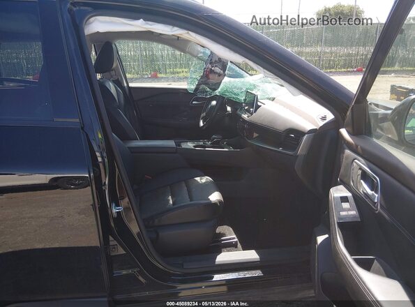 5N1AT3BA1MC722662 2021 NISSAN ROGUE Black Widok wnętrza z przodu