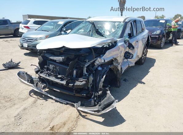 5N1AT3BA1MC819988 2021 NISSAN ROGUE Silver Передня ліва чверть