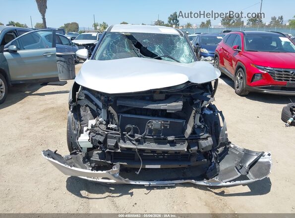 5N1AT3BA1MC819988 2021 NISSAN ROGUE Silver Вид щитка приладів