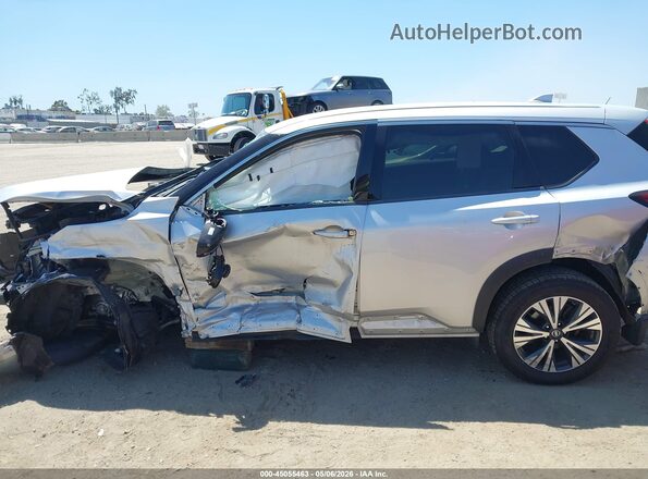 5N1AT3BA1MC819988 2021 NISSAN ROGUE Silver Панорамний вид салону 360°