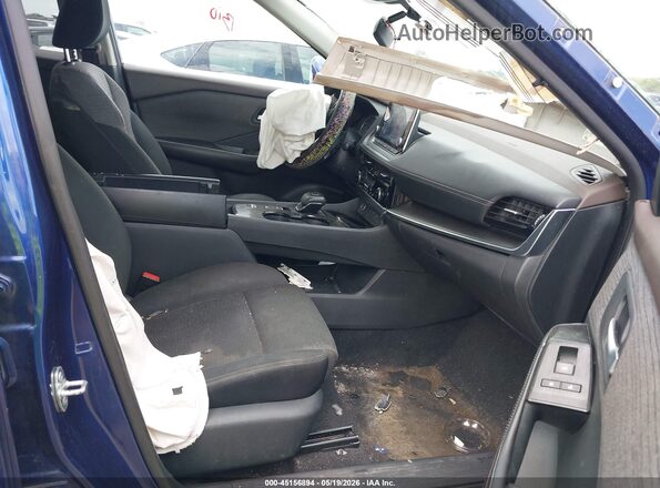 5N1AT3BA1MC833020 2021 NISSAN ROGUE Blue Vista interior delantera