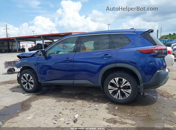 5N1AT3BA1MC833020 2021 NISSAN ROGUE Blue 
