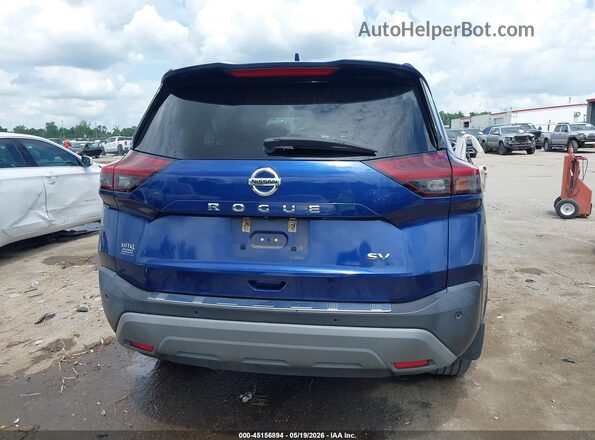 5N1AT3BA1MC833020 2021 NISSAN ROGUE Blue 