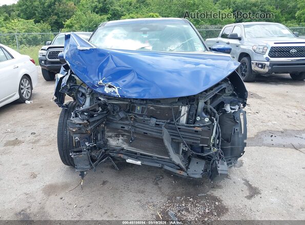 5N1AT3BA1MC833020 2021 NISSAN ROGUE Blue Vista interior trasera