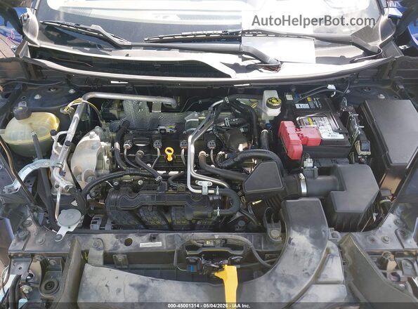 5N1AT3BA2MC725022 2021 NISSAN ROGUE Dark Blue Widok z tyłu