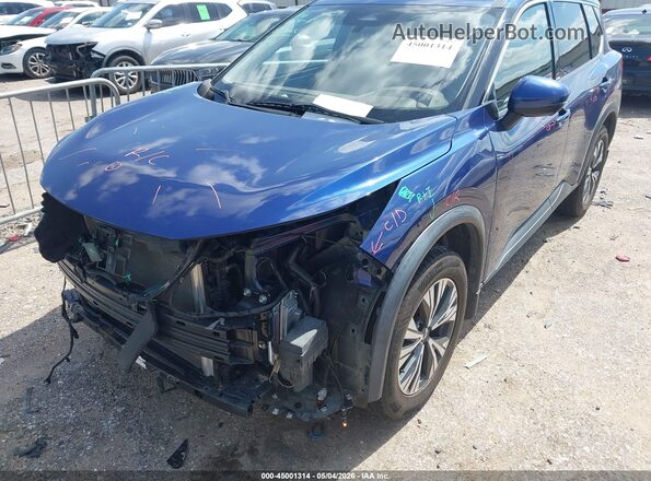 5N1AT3BA2MC725022 2021 NISSAN ROGUE Dark Blue 