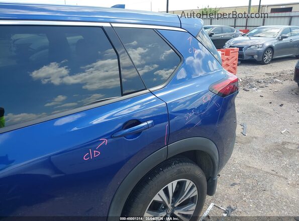 5N1AT3BA2MC725022 2021 NISSAN ROGUE Dark Blue 