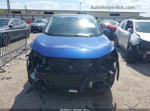 5N1AT3BA2MC725022 2021 NISSAN ROGUE Dark Blue Widok wnętrza z tyłu