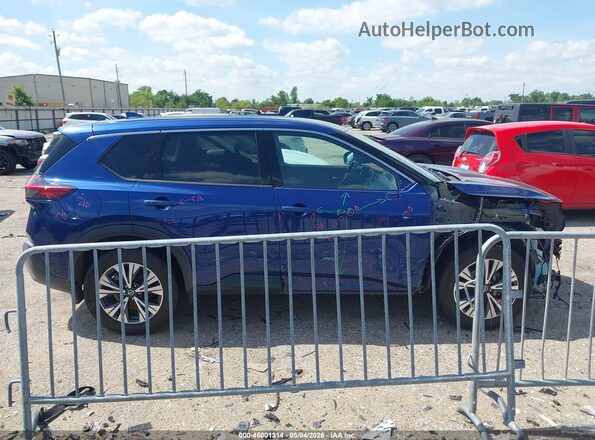 5N1AT3BA2MC725022 2021 NISSAN ROGUE Dark Blue Widok wnętrza 360 stopni