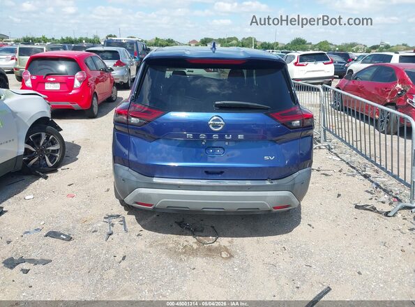 5N1AT3BA2MC725022 2021 NISSAN ROGUE Dark Blue 
