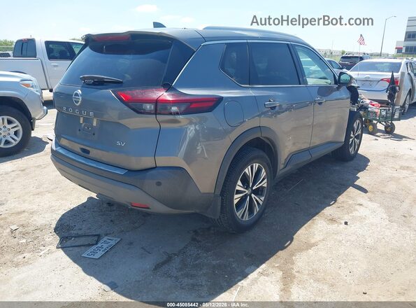 5N1AT3BA2MC817179 2021 NISSAN ROGUE Gray Հետևի աջ