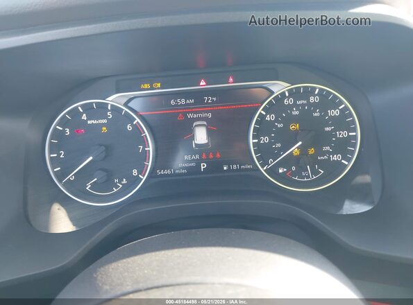 5N1AT3BA2MC824729 2021 NISSAN ROGUE White Vista de los asientos traseros