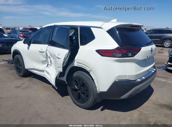 5N1AT3BA2MC824729 2021 NISSAN ROGUE White Trasero izquierdo