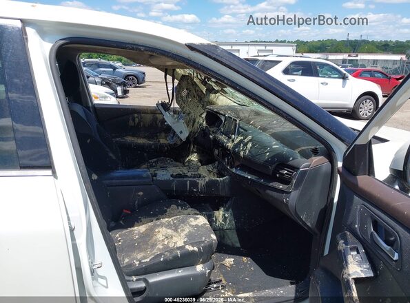 5N1AT3BA4MC710358 2021 NISSAN ROGUE Белый Вид салона спереди