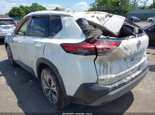 5N1AT3BA4MC710358 2021 NISSAN ROGUE Белый Вид спереди