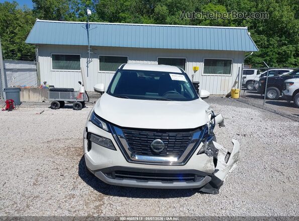 5N1AT3BA4MC750195 2021 NISSAN ROGUE Blue Vista interior trasera