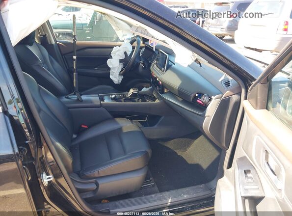 5N1AT3BA4MC820908 2021 NISSAN ROGUE Black წინა სალონის ხედი