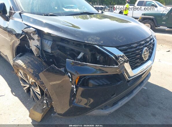 5N1AT3BA4MC820908 2021 NISSAN ROGUE Black წინა ხედი