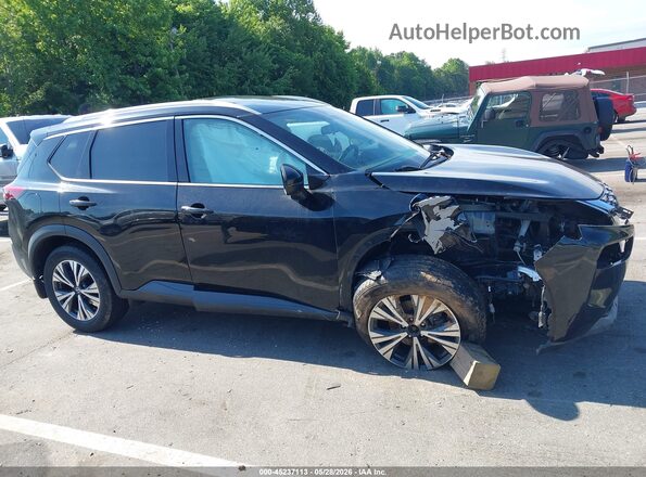 5N1AT3BA4MC820908 2021 NISSAN ROGUE Black სალონის 360-გრადუსიანი ხედი