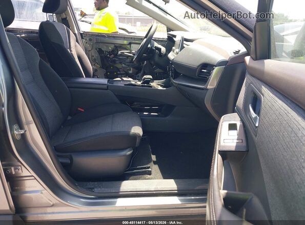 5N1AT3BA6MC683101 2021 NISSAN ROGUE Gray Widok wnętrza z przodu