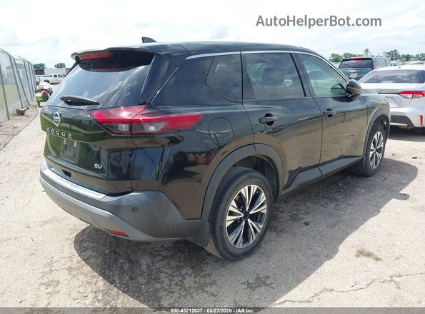5N1AT3BA7MC760008 2021 NISSAN ROGUE Black Tył prawy