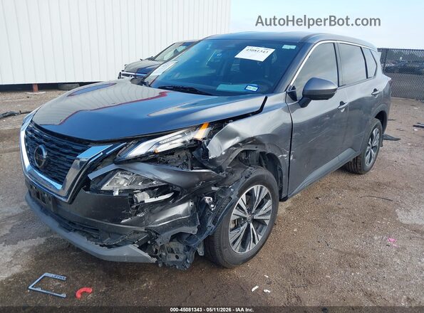 5N1AT3BA7MC774359 2021 NISSAN ROGUE Gray Դիմացի տեսք