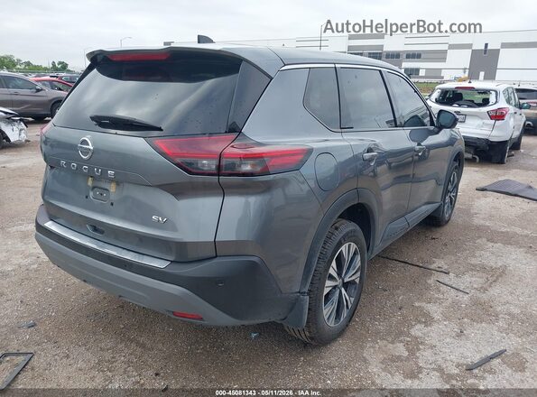 5N1AT3BA7MC774359 2021 NISSAN ROGUE Gray Հետևի աջ