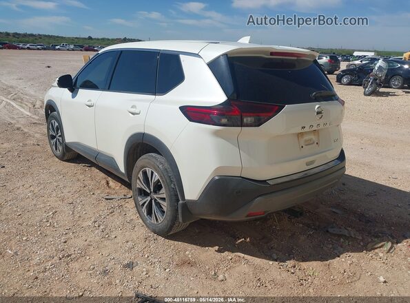 5N1AT3BA7MC788648 2021 NISSAN ROGUE White Задня ліва чверть