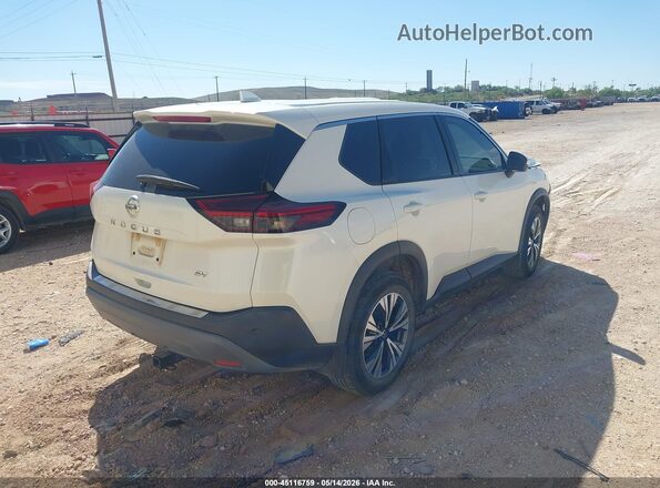 5N1AT3BA7MC788648 2021 NISSAN ROGUE White Задня права чверть